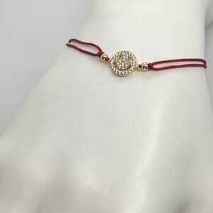 Cheerful Smiley Charm Bracelet – Sterling Silver 925, Adjustable